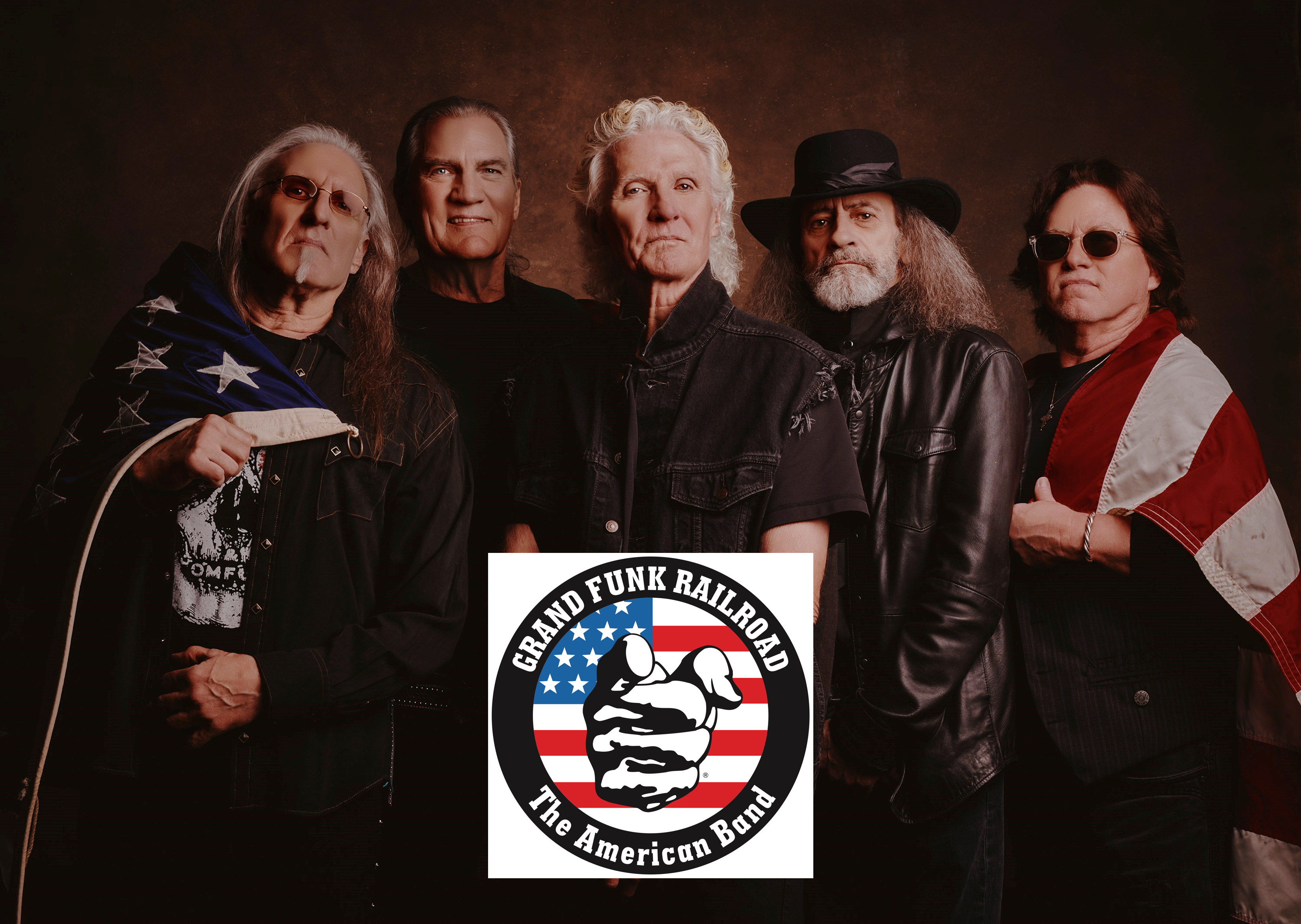 Grand Funk Photo With Logo